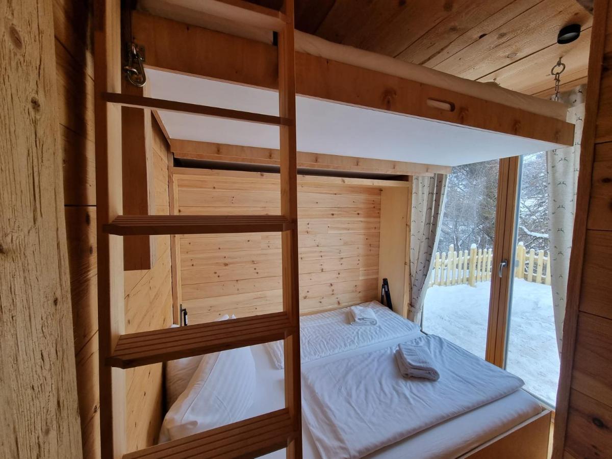 Chaleny - Das Erste Tiny House Chalet Im Zillertal Hainzenberg Eksteriør bilde